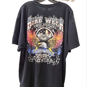 Daytona Beach Bike Week 2010 Tee Shirt size